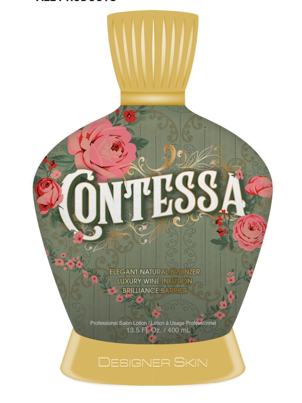 Designer Skin Contessa Elegant Natural Bronzer Tanning Lotion 13.5 oz